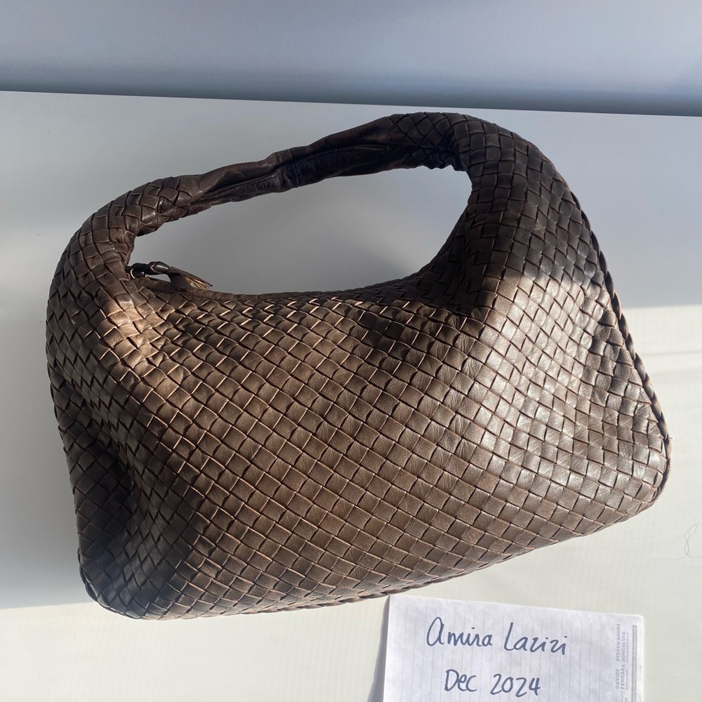 Bottega Veneta Hobo Brown Vintage Small/Medium